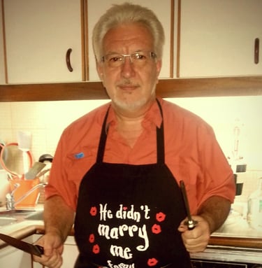 Ingeniero Giuseppe Paladino P apasionado de las recetas de las abuelas