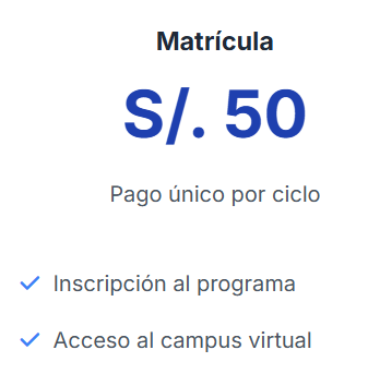 pago de matricula