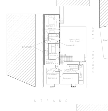 Conservation area commercial unit proposed first floor plan