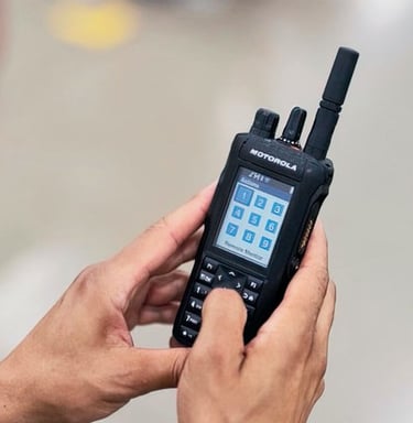 Radio MOTOTRBO Motorola operando