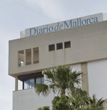 montaje de letras mallorca