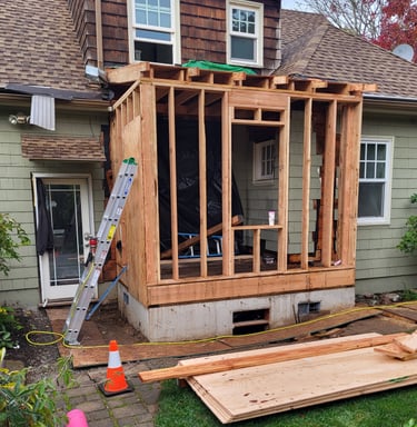 master bathroom home addition