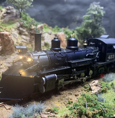 HOn3 K-27 Marker Lamps Firebox Flicker DCC