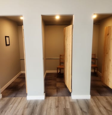 Private Change Rooms.