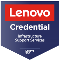 Credencial Lenovo como profissionais habilitados para venda de Serviços de Suporte