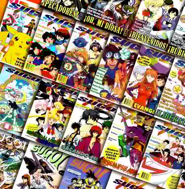 Revistas de anime y manga