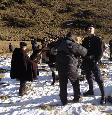 Tournage du documentaire L'épopée du pic Pic du Midi Pyrénéees France