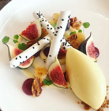 Dessert gatsronomique figue