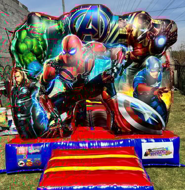 Inflable de Spiderman avengers