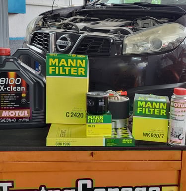 Премиум мал сервис со Mann Filter и Motul масло