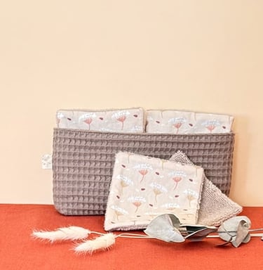 Les lingettes en tissus, meilleure vente de l'atelier Dès 2mains
