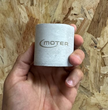 Gravure laser béton