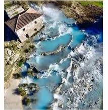 How travertine is formed