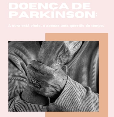 Idoso com doença de Parkinson