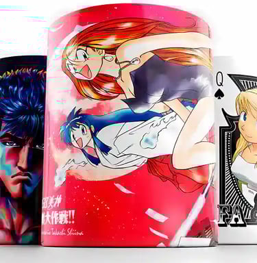 Tazas de anime y manga