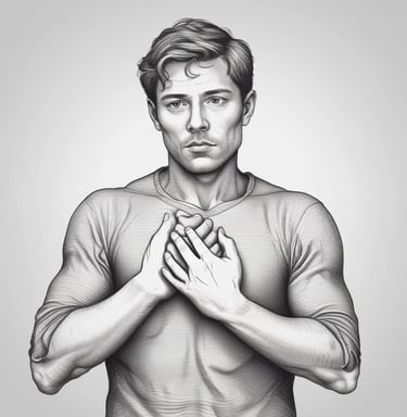 Calm and inviting workspace with a laptop displaying the digital book cover on anxiety control.