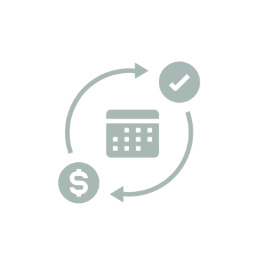 Monthly calendar to project rental income for DSCR loan underwriting. 