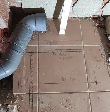 Reforma instalación fontanería en baño, IMPATTO