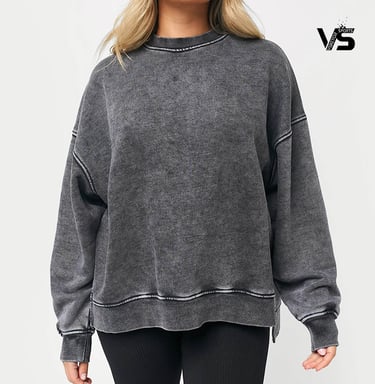 washed sweatshirt