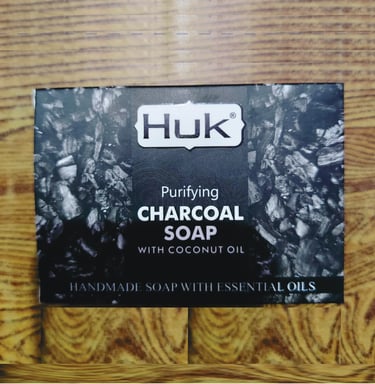 a soap bar with a label on it