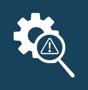 Icône dépannage et diagnostic des systèmes d’encaissement