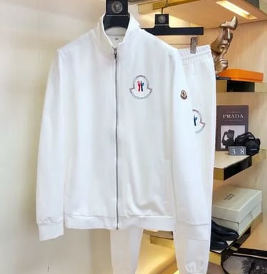 a white jacket with a white jacket and a camera