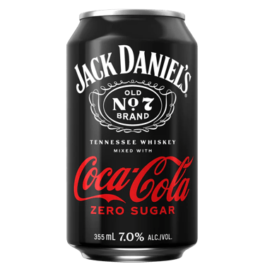 Secret Stash Can - Cola Zero met Jack Daniels