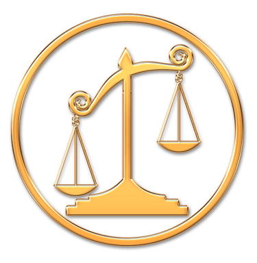 une balance en or qui penchent sur la gauche