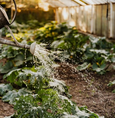 Irrigação de jardins
