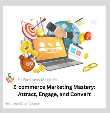 e business masters trending course on e commerce marketing mastery