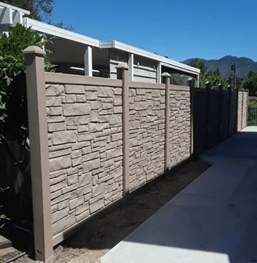 a fenced in area with a fence and a fence