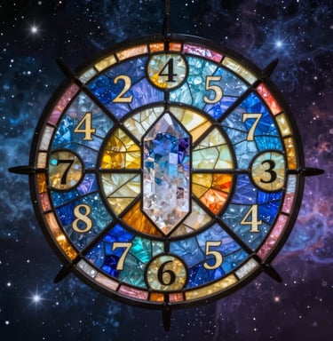Cursos magicos, cristaloterapia, vitromosaico numerologia