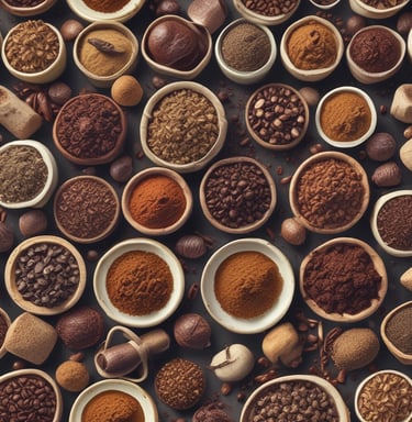 A range of beverage premix powders displayed in attractive containers by Patkar Exim.