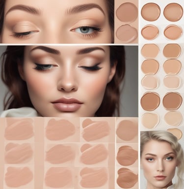 Close-up of a model applying deep rose lipstick with a soft-focus background.