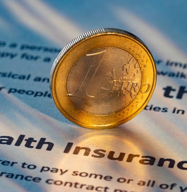 a coin - shaped coin with a coin on top of it
