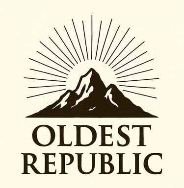 Logo of Oldest Republic, online publication introducing San Marino to an international audience