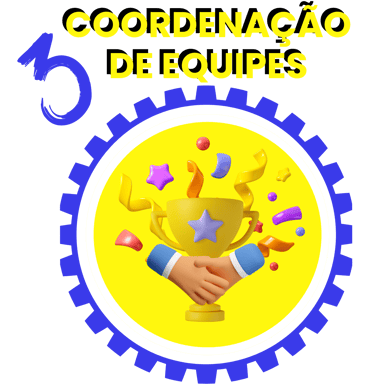 icones coloridos representando parcerias e equipes