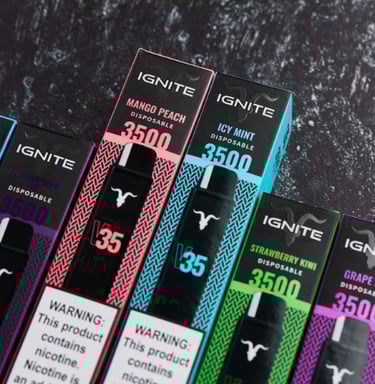 Vapeadores IGNITE zona sur, avellaneda baratos muchas caladas