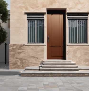 mármoles para fachada en Sabadell