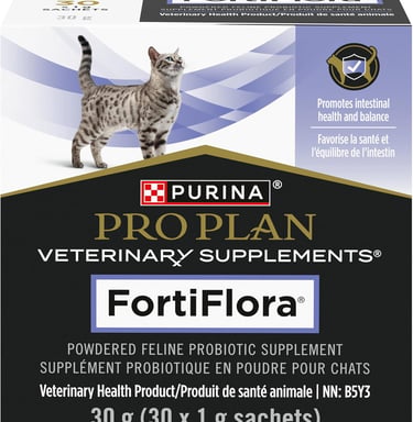 Purina Pro Plan Veterinary Supplements Fortiflora Powdered Cat Probiotics