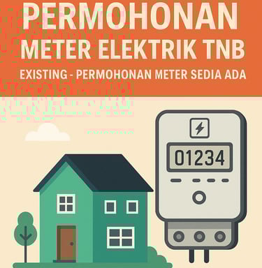 EXISTING - PERMOHONAN METER SEDIA ADA