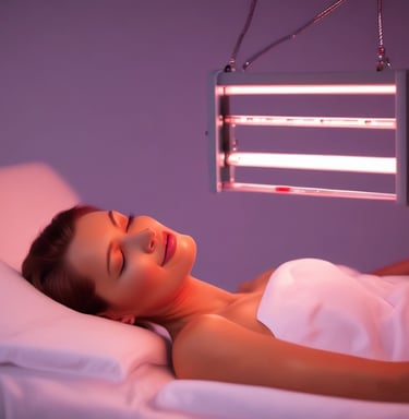 Red light therapy for younger skin