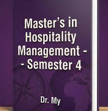 semester 4 Master in hotel management