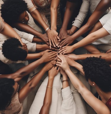 A woman joyfully meditating outdoors, representing healing and inner growth.
