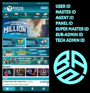 ONLINE CRICKET BETTING ID AVAILABLE DL MDL SMDL MASTER ID SUPER MASTER ID ADMIN ID AVAILABLE 