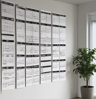 A cozy remote work setup with ergonomic chair, laptop stand, and productivity tools.