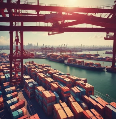 A car parked outside an ITV inspection center in Tenerife under clear skies.