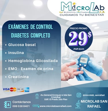 Examen de diabetes