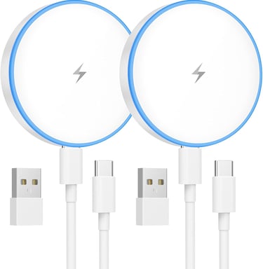 The Apple MagSafe Charger is the best wireless charger for iPhone 2025, fast and reliable.