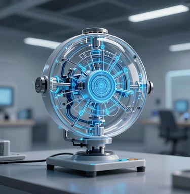 Blockchain ledger visual with secure, transparent transaction blocks linked together.